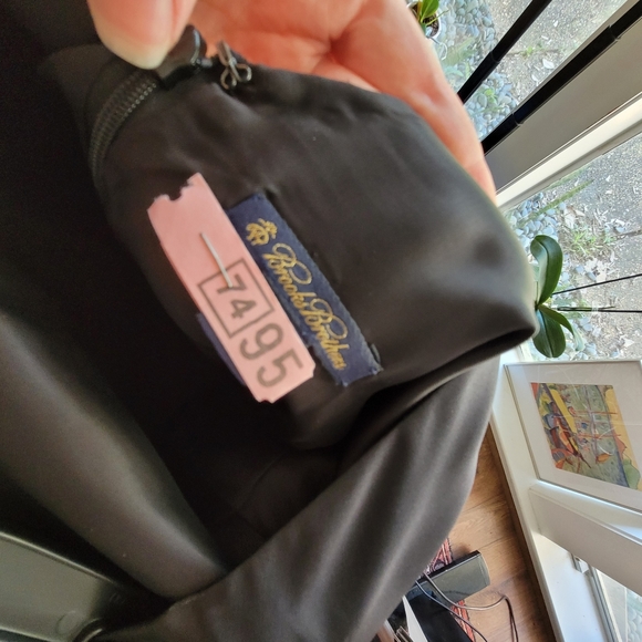 Brooks Brothers Satin Sheath Cocktail Dress - Picture 3 of 3